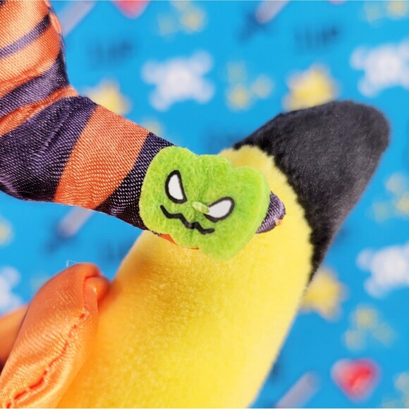 Jazwares Pokemon Pikachu w/ Witches Hat 8" Halloween Video Game Toy Plush NWT - Picture 4 of 8